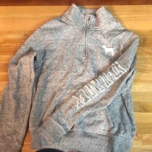 Victoria Secret Pink Grey Hoodie